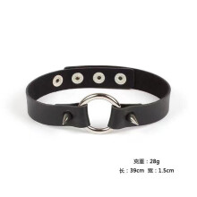 ZIMNO Sexy Punk Egirl Choker Collar Leather Collar Bondage Cosplay Gothic Jewelry Female Gothic Male Necklace Harajuku Accessori