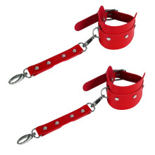 2pcs Handcuffs Ankle Cuff Restraints Bondage Bracelet BDSM Woman Erotic Adult Menottes For Couples Exotic Accessorie