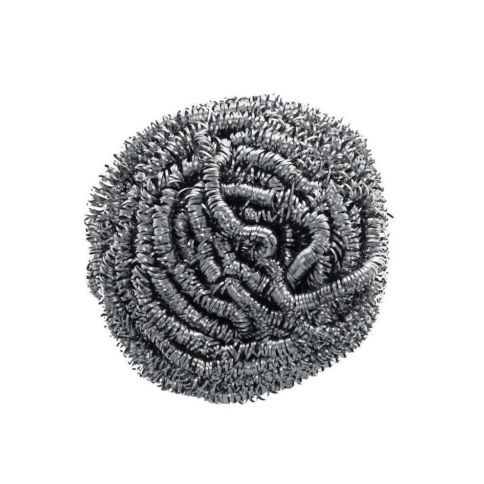 Vileda Glitzi Inox Scourer Long-Lasting Scourer for Efficient Removal of Stuck-On Residue