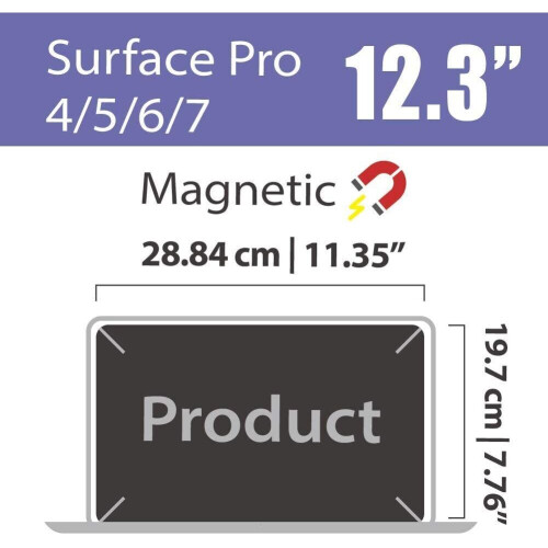 SenseAGE Magnetic Surface Pro Privacy Screen, Privacy Filter, Screen Pro 2