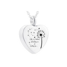 Heart-shaped Cremation Jewelry Metal Stainless Steel Cremation Urn For Human/Pet Ashes Memorial With Filling Kit And Gift Velvet
