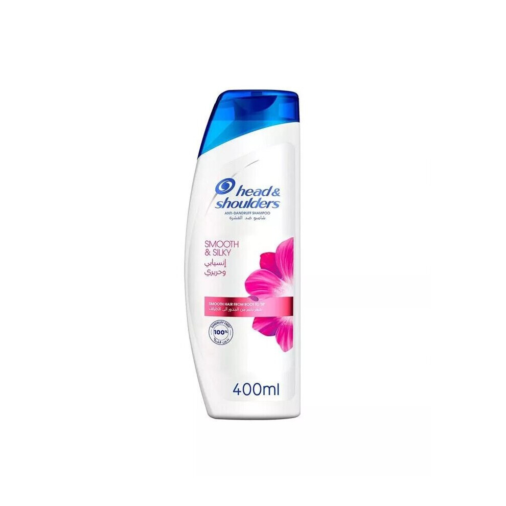 Head & Shoulders 2 In 1 Smooth And Silky Anti-Dandruff Shampoo 400 mL