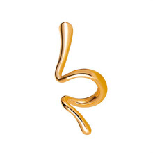 Irregular Geometric Distortion Snake Ear Cuff Earrings Women Without Piercing Earless Earcuff Earrings Jewelry