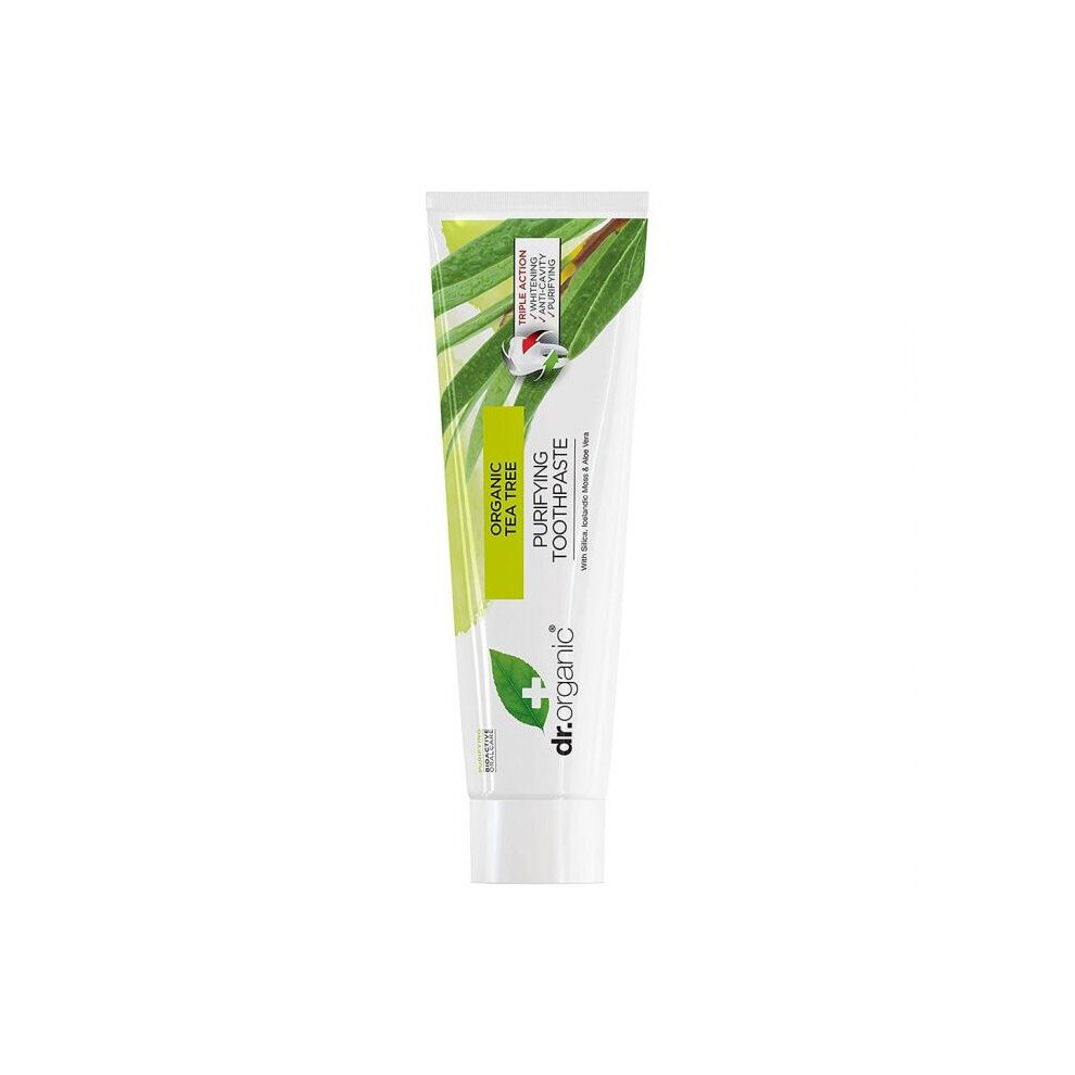 Dr.Organic Tea Tree Toothpaste 100 mL