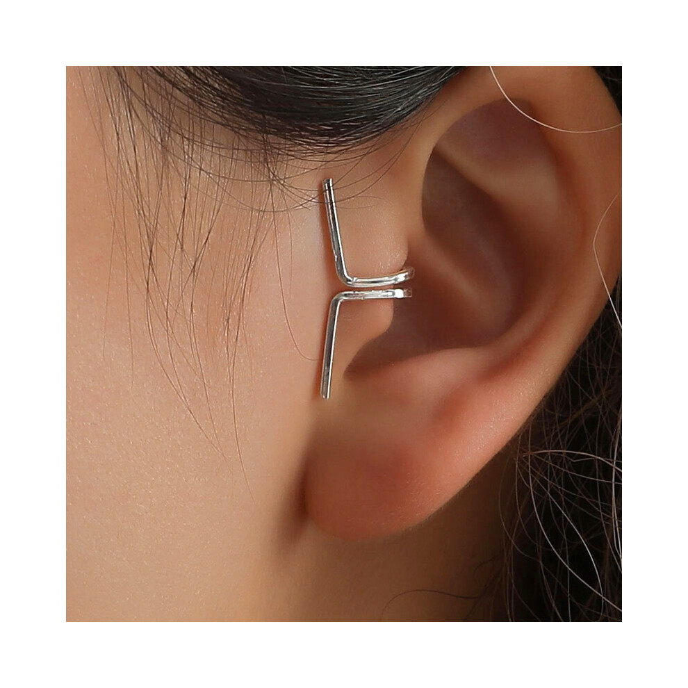 Bar Copper Tragus Ear Cuff Non Tragus Piercing Earring Brief Wire Faux Tragus Earring Edgy Ear Cuff Brincos-image-OPC-PBRCKMF-NEW
