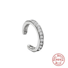 925 Sterling Silver Small Ear Cuff Clip on Earrings for Women Non Pierced Earrings Geometric C Shape Earcuff Wrap Earrings