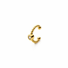 925 Sterling Silver Zircon Circle Ear Cuff For Women Non Piercing Star Moon Clip Earrings Earcuff Party Jewelry 1PC