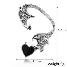 Punk Fairy Ear Cuff Earring Dark Elf Ear Clip No Piercing Earrings For Women Silver Goth Halloween Earcuff Jewelry Party