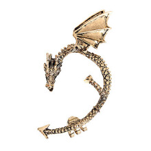 Personality Gothic Punk Rock Vintage Dragon Ear Cuff Earrings For Women Men Girls Earcuff Clip Earings 2E1125