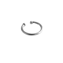 925 Sterling Silver Plain Ear Cuffs Rock Punk Earcuff Earring Cuffs No Piercing Clips European Women Party Jewelry