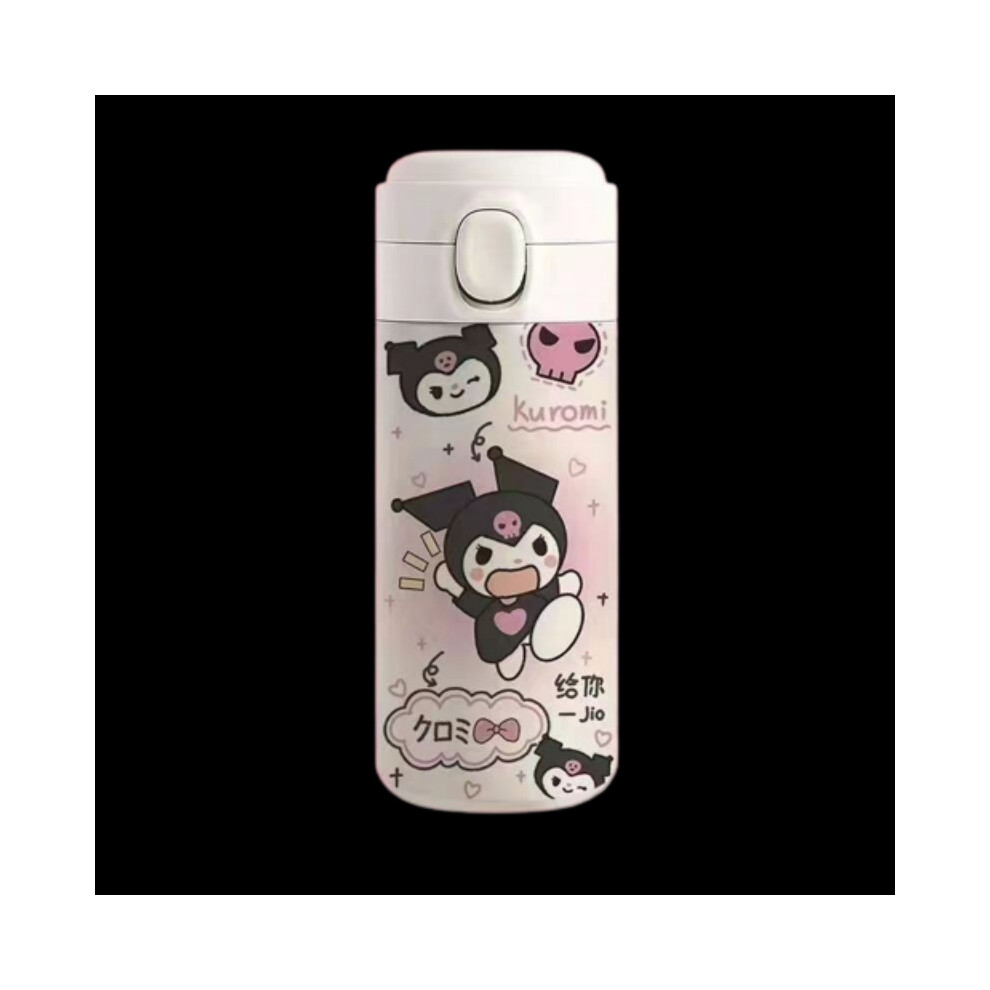 (Kuromi1) Sanrio Kuromi Stainless Steel Thermos Cup Outdoor Insulated Water Bottle Gift
