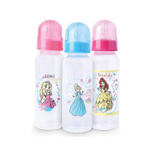 Disney Princess 260ml Feeding Bottle For 0+ Month Babies, Pack of 3's