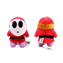 Super Mario 15cm Bros Shy Guy Soft Plush Doll Figure Stuffed Toy New
