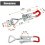 (5pcs) Adjustable Toggle Clamp Latch Smoker Latch Clamps 2