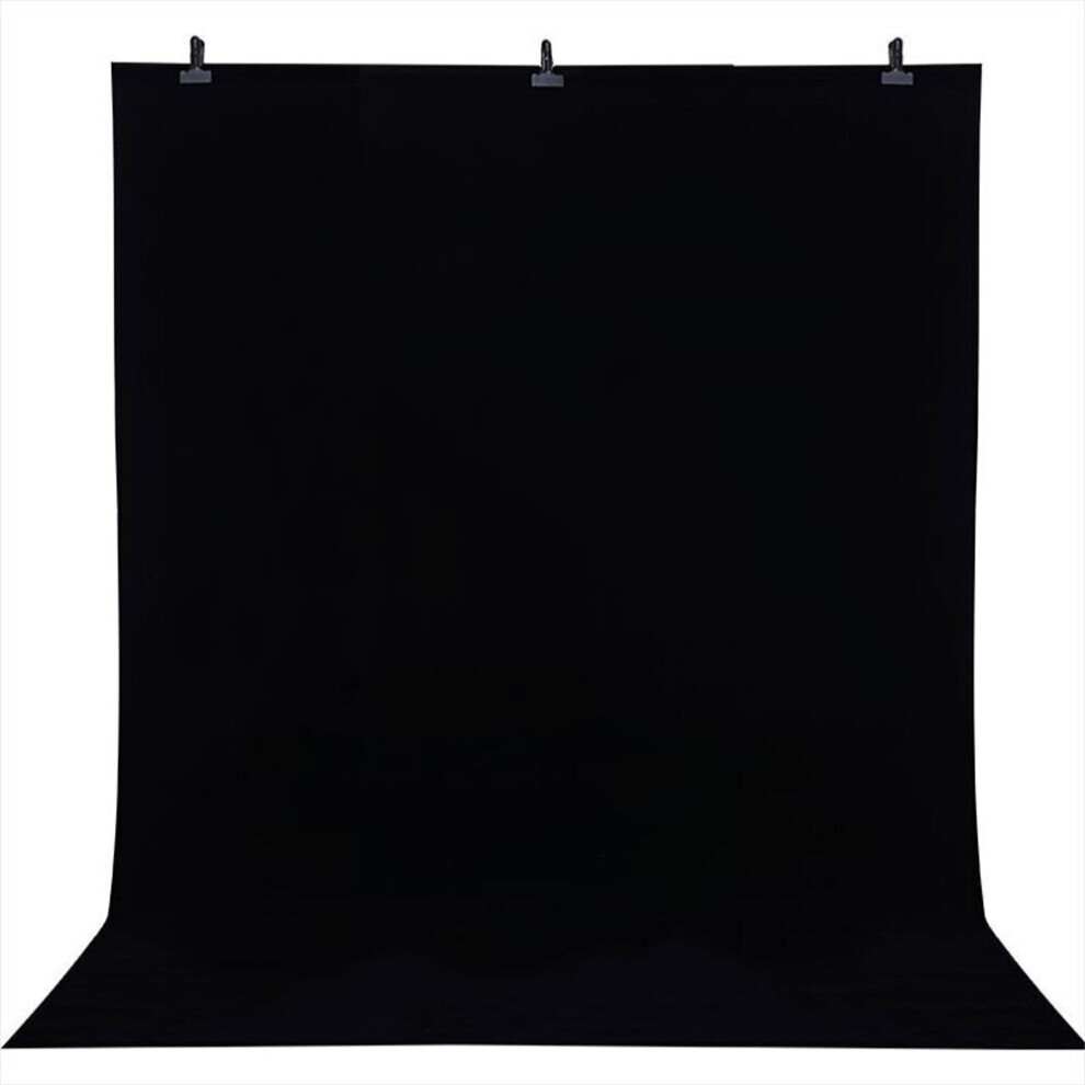 ( 150x100cm) Photography Backdrop Black Screen Non-Reflective Flocking Background Prop