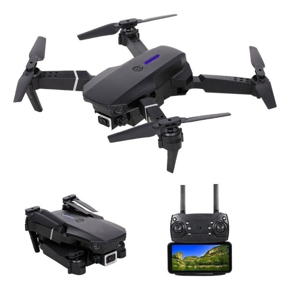 Ls-e525/e88 Mini Drones With Ghost Camera + Bag 