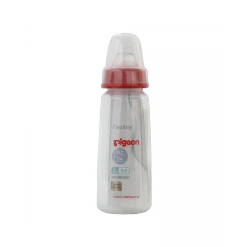 Pigeon KPP Standard Neck Plastic Feeding Bottle with Transparent