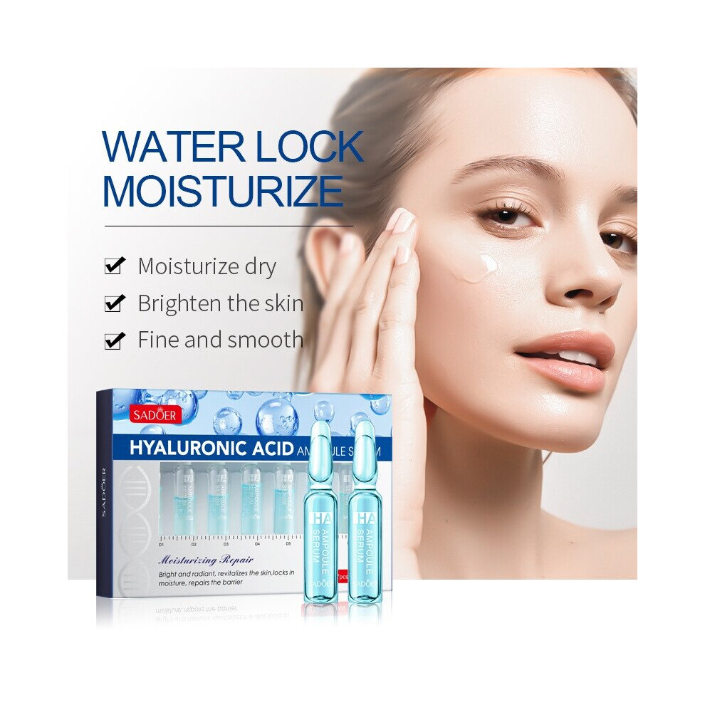Bghone (Hyaluronic Acid) Ampoule Face Serum Anti Oxidant Anti-Wrinkle Moisturizing Skin Tone Care