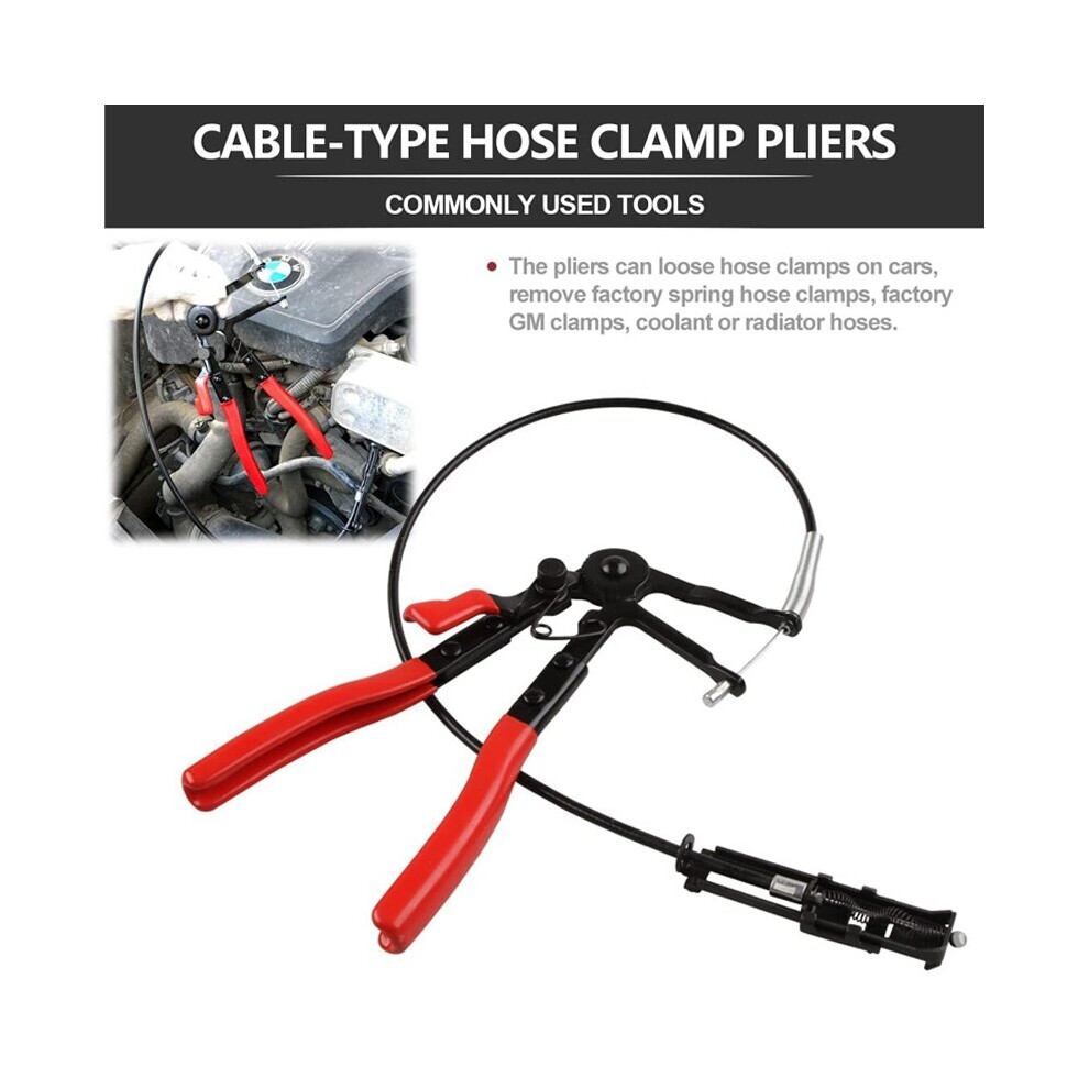 Flexible Long Reach Locking Hose Clamp Pliers Removal Tool 194936103697