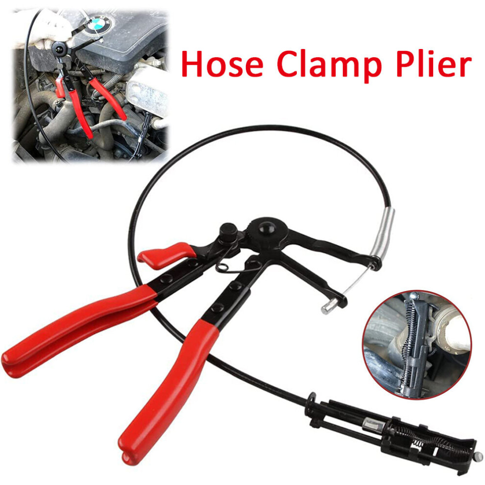 Flexible Wire Long Reach Hose Clamp Pliers Replacement Fuel Oil Water