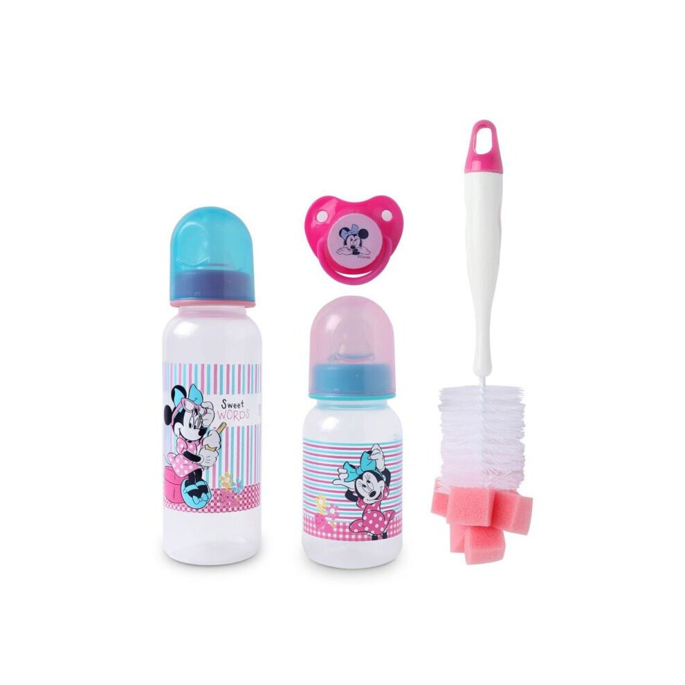 Disney Minnie Mouse Feeding Combo Gift Set For Baby With Feeding