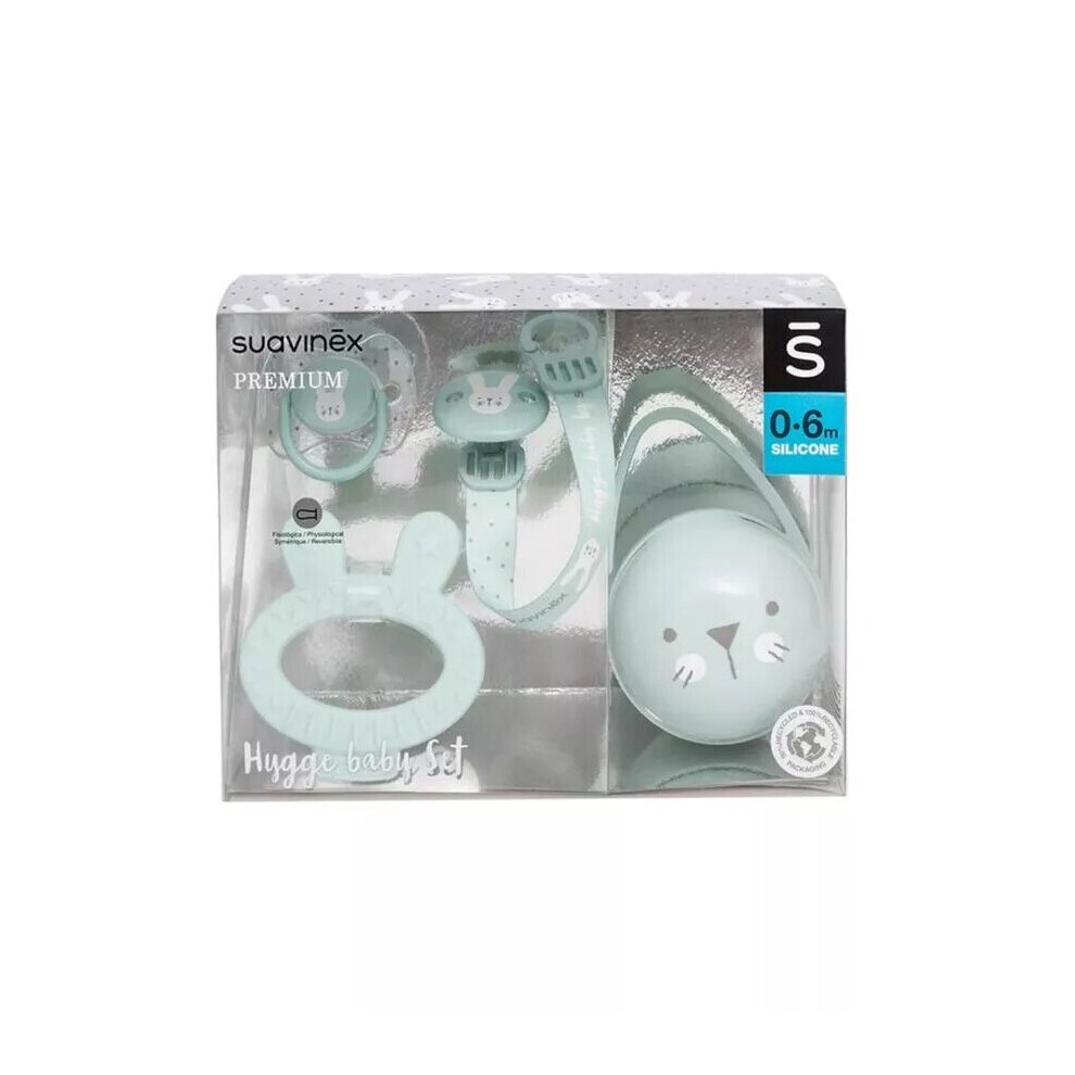 Green Suavinex Hygge Baby Gift Set