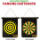 Magnetic Dartboard Roll Up 6 Magnet Darts Game Dart Board Double Sided 4