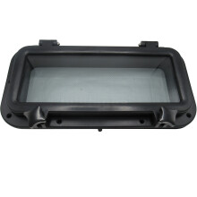 Black Rectangle Marine Window Port (400MMx200MM)