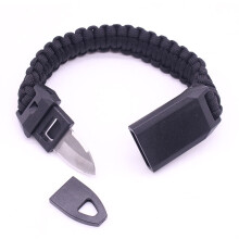 Multi-Function Steel Outdoor Survival Bracelets For Men Women Braided Umbrella Rope Emergency Tactics Sports Wristband