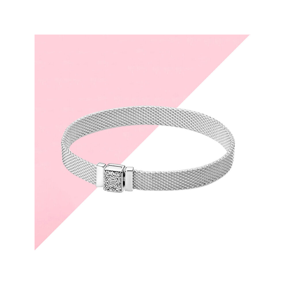 (Hot Stamping, 17cm) Reflexions Bracelet fit Reflexions Charms For Women Bracelet DIY Jewelry Gift bransoletki damskie