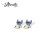 Cartoon Lovely Stitch Baby Animals Epoxy Handcraft Ακρυλικό Stud Σκουλαρίκια 4
