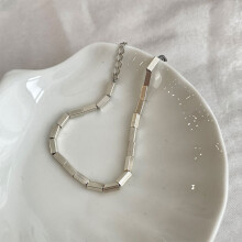 Freshwater Pearl Bracelet Women 925 Sterling Silver Bracelet Delicate Hip Hop Hand Catenary Geometric Wedding Jewelry