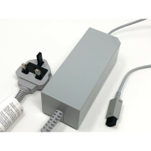Official Nintendo Wii power supply uk plug - Refurbished