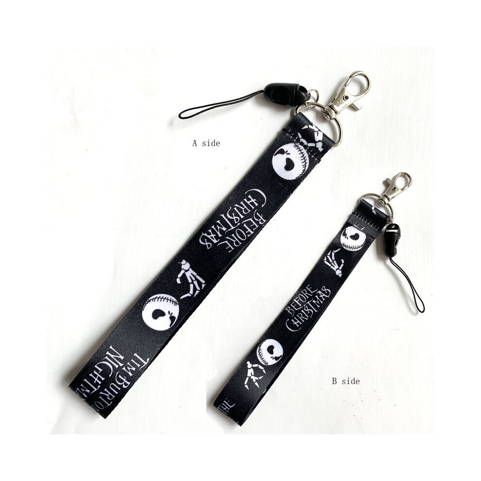 Jack Mobile Phone Strap Wrist Strap Key Ring Key Hang Rope Lariat Portable Short Lanyard School Bag Keychain 885485394888