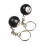 2x billiard ball key chain key ring happy No. 8 3