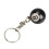 2x billiard ball key chain key ring happy No. 8 5