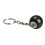 2x billiard ball key chain key ring happy No. 8 6