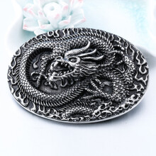 steel soldier Stainless Steel men dragon belt buckle drop jewelry as to BF