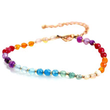 1pc Bohemian Style Foot Anklet Casual Natural Beach Anklet Bead Anklet Stone Anklet For Women Girls Jewelry Accessories