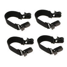 2Pairs Elastic Boot Straps Pant Ends Clip for Motorcycle Biker Smooth Jeans Make your Leg Slim