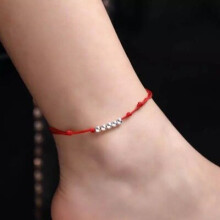 Bell student red rope anklet For Women girl Accessories jewelry