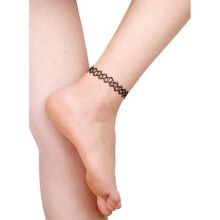 Ebay Selling Vintage Stretch Tattoo Anklet Gothic Punk Grunge Henna Elastic Anklet