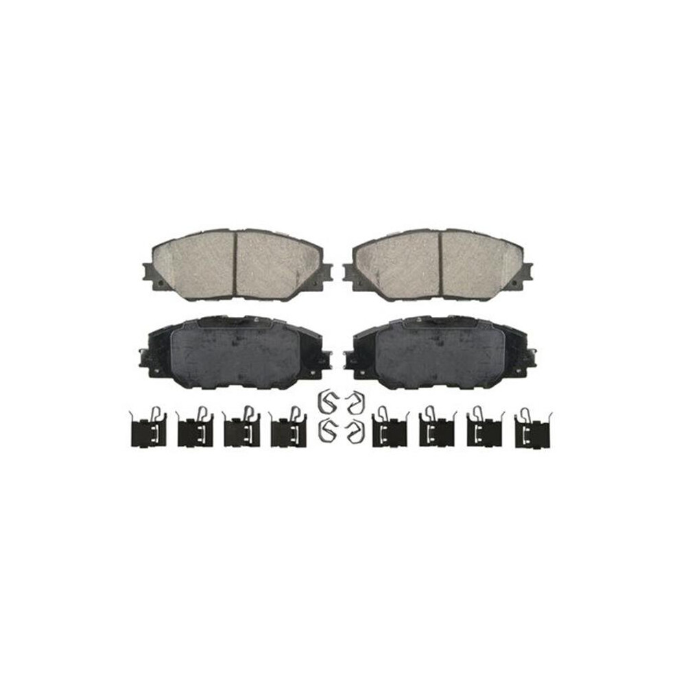 Wagner Brake W66-ZD1653 QS Ceramic Ceramic Disc Brake Pad Set for 2013-2018 Ford Fusion