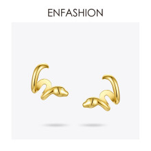 Punk Curved Snake Ear Cuff Clip On Earrings For Women Irregular Earcuff Earings Jewelry E1177