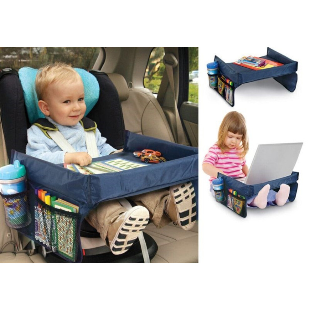 Kids Car Seat Snack and Play Travel Tray Table