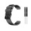 (Black) For Garmin Approach S20 Watch Silicone Watch Strap 1