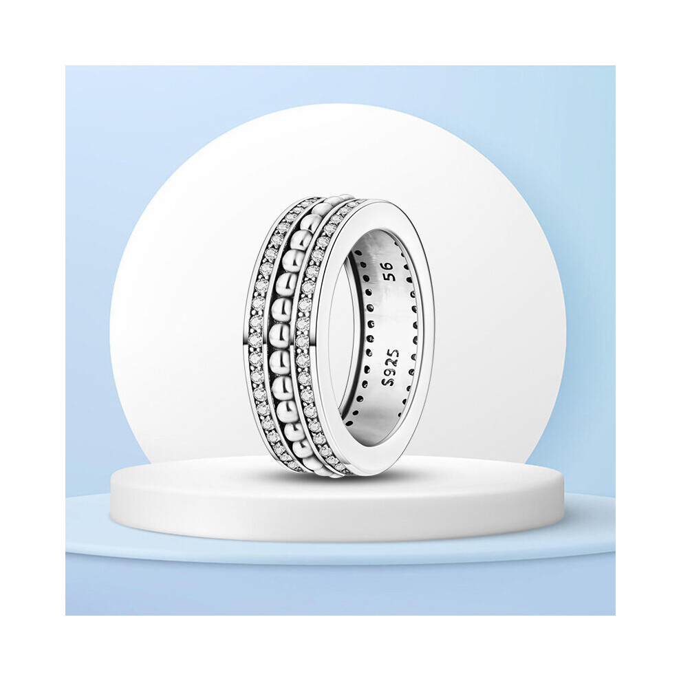 Classic Ring 925 Sterling Silver Bows Knot Ring For Women Jewelry Birthday Party Wedding Engagement Girl Gift-image-OPC-PBRFTQ6-NEW