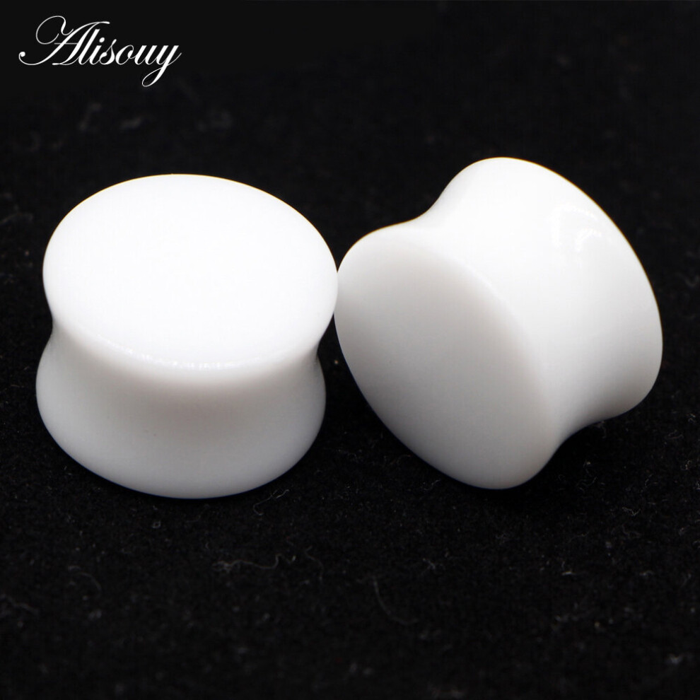 (Light Purple) 2pcs 3mm-50mm Big Size Acrylic Saddle Ear Plug Saddle Expander Stretcher Piercing Ear Gauge Kit Body Jewelry-image-OPC-PBRFYRD-NEW