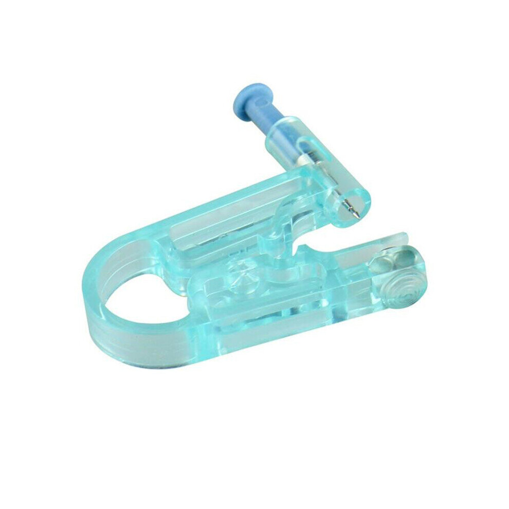 Blue Disposable Painless Ear Piercing Healthy Sterile Puncture Tool Without Inflammation For Earrings Ear Piercing Gun