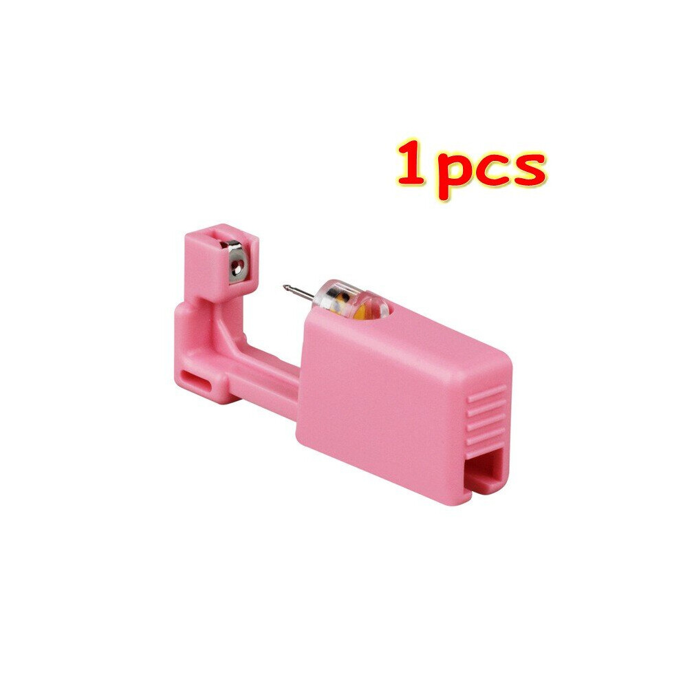 Multicoloured 1-3Pcs Disposable Safe Painless Ear Piercing Healthy Sterile Puncture Tool Without Inflammation For Earring Ear Piercing Gun Set